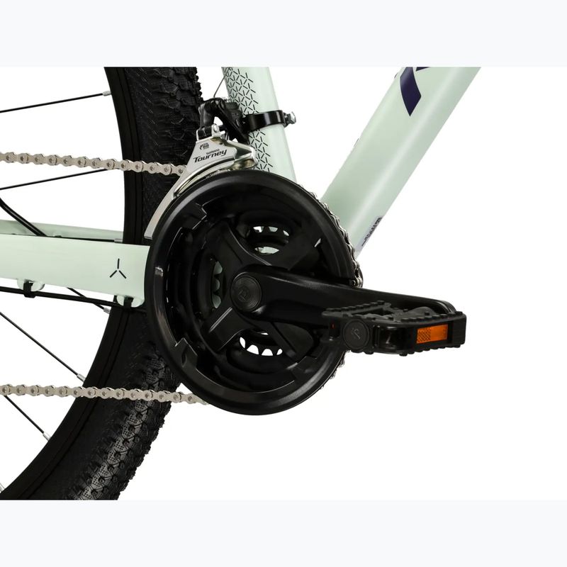 Rower górski damski KROSS Lea 2.0 W 27.5 miętowy/fioletowy/matowy 9
