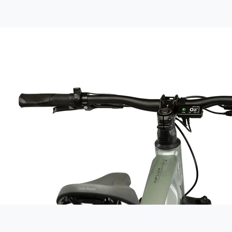 Rower elektryczny KROSS Influx Hyb 1.0 720Wh zielony/czarny/połysk 5