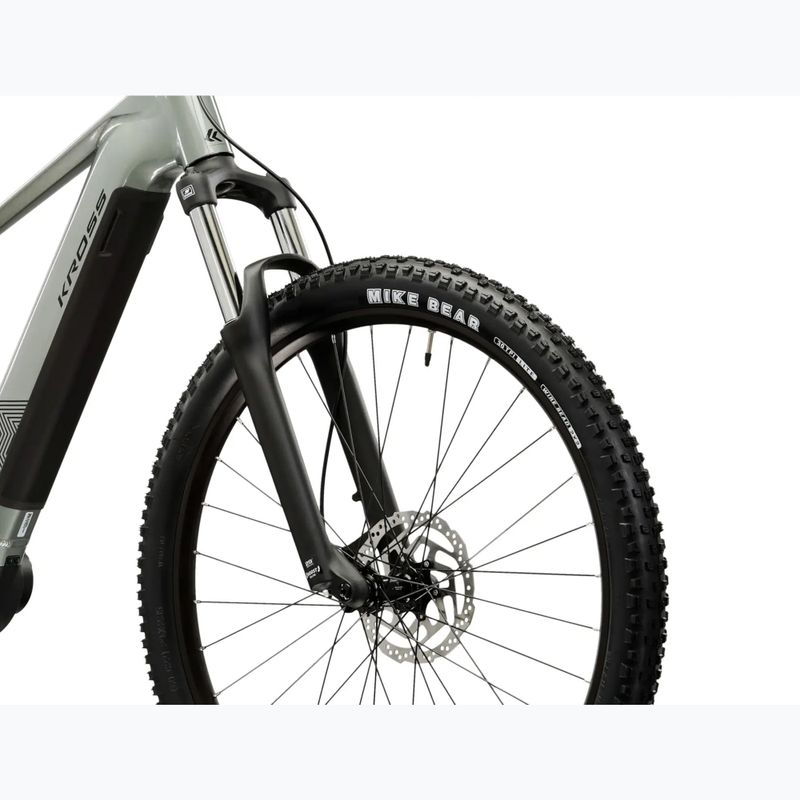 Rower elektryczny KROSS Influx Hyb 1.0 720Wh zielony/czarny/połysk 6