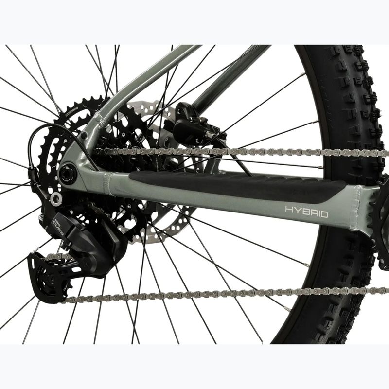 Rower elektryczny KROSS Influx Hyb 1.0 720Wh zielony/czarny/połysk 8