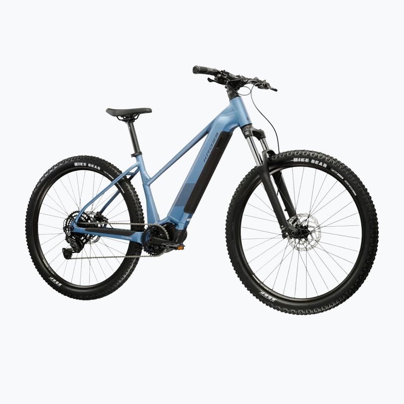 Rower elektryczny damski KROSS Influx Hyb 1.0 720Wh niebieski/grafitowy/mat 2