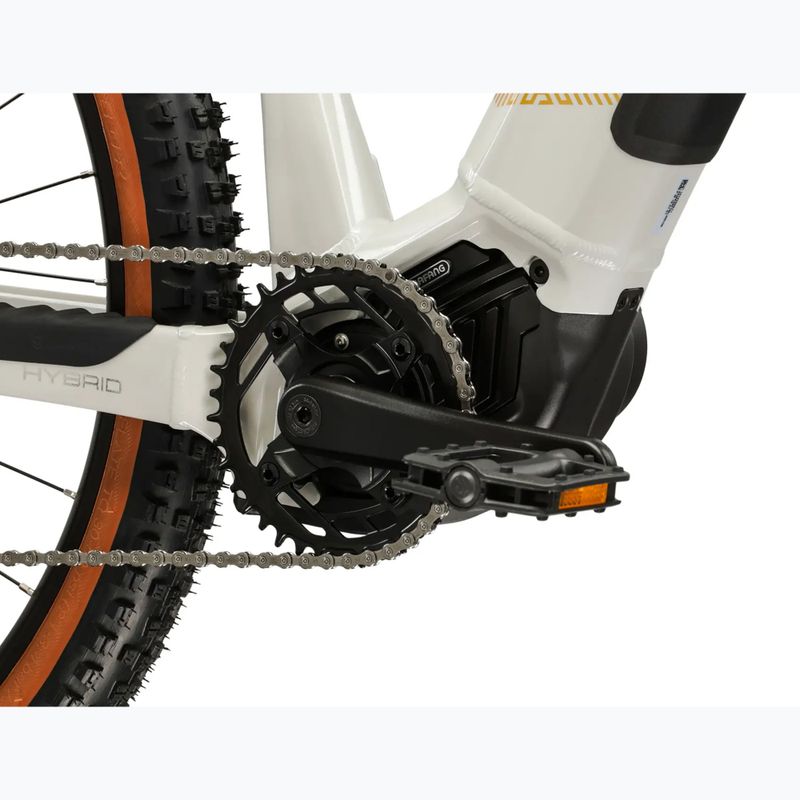 Rower elektryczny damski KROSS Influx Hyb 1.0 720Wh szary/złoty/połysk 9