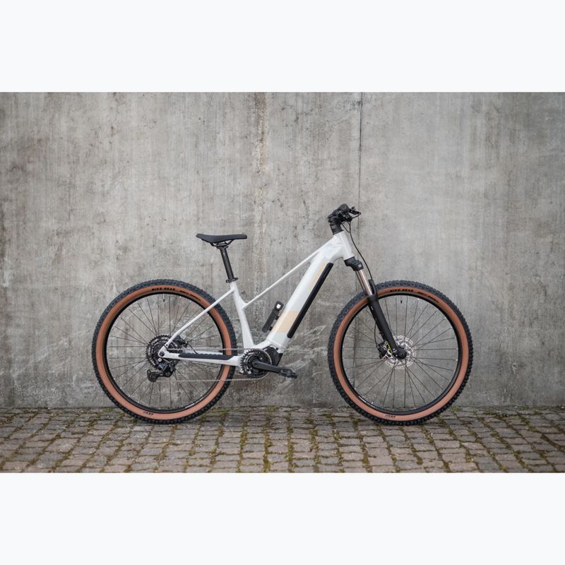 Rower elektryczny damski KROSS Influx Hyb 1.0 720Wh szary/złoty/połysk 14