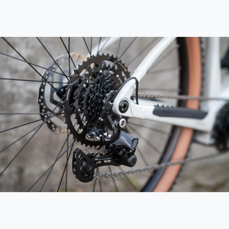 Rower elektryczny damski KROSS Influx Hyb 1.0 720Wh szary/złoty/połysk 19