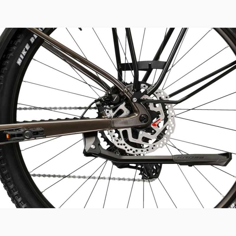 Rower elektryczny KROSS Influx Suv Hyb 1.0 820Wh brązowy/srebrny/połysk 11