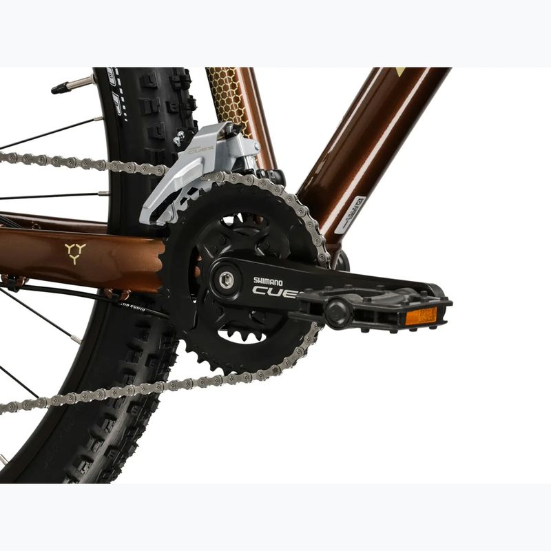 Rower górski KROSS Hexagon 5.0 29" brązowy/złoty/połysk 9