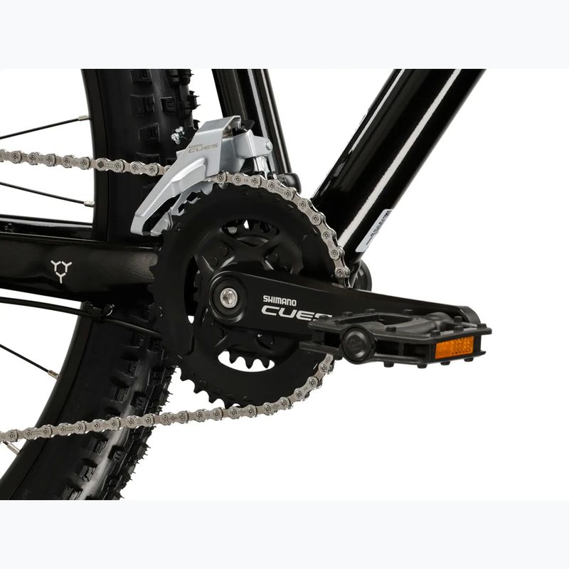 Rower górski KROSS Hexagon 5.0 27.5" czarny/srebrny/połysk 9