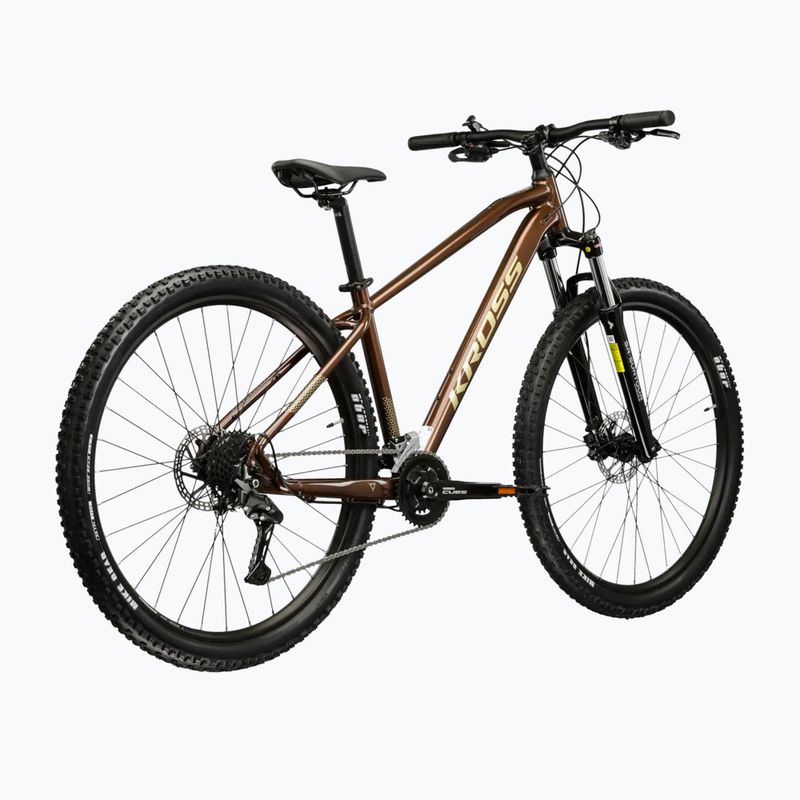 Rower górski KROSS Hexagon 5.0 27.5" brązowy/złoty/połysk 3