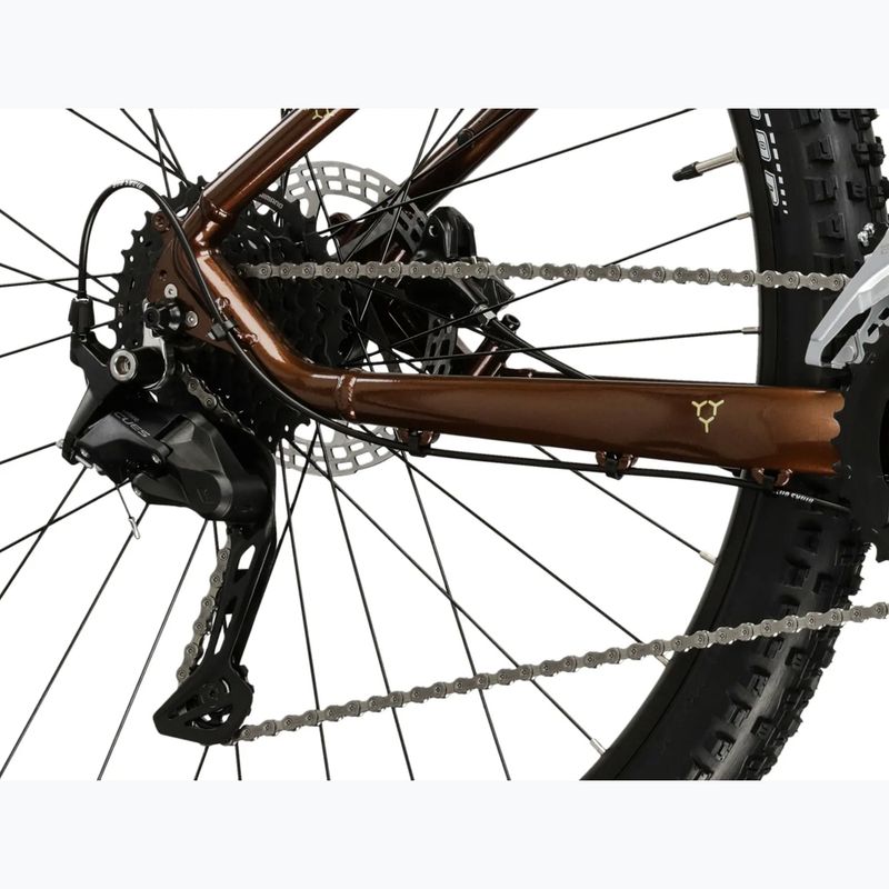 Rower górski KROSS Hexagon 5.0 27.5" brązowy/złoty/połysk 8