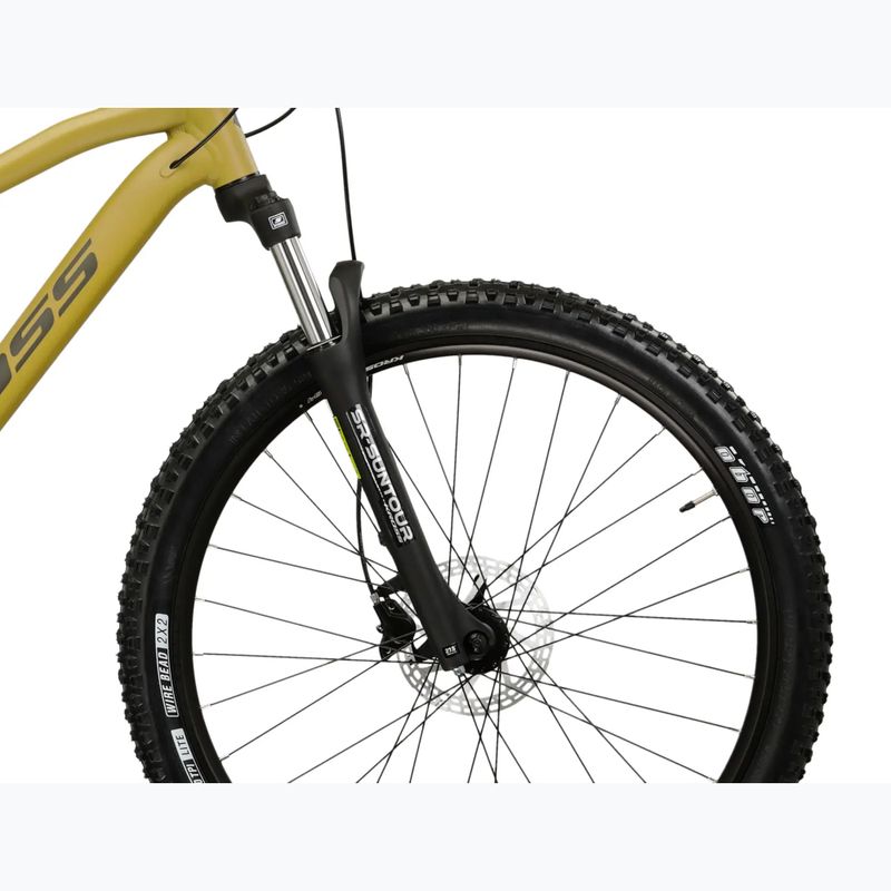 Rower górski KROSS Hexagon 4.0 27,5" brązowy/ciemnoszary/mat 6