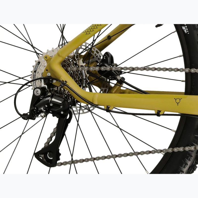 Rower górski KROSS Hexagon 4.0 27,5" brązowy/ciemnoszary/mat 8