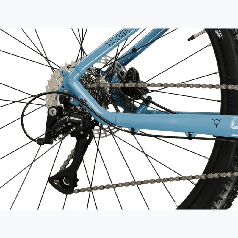 Rower górski KROSS Hexagon 4.0 27,5" niebieski/czarny/połysk 8