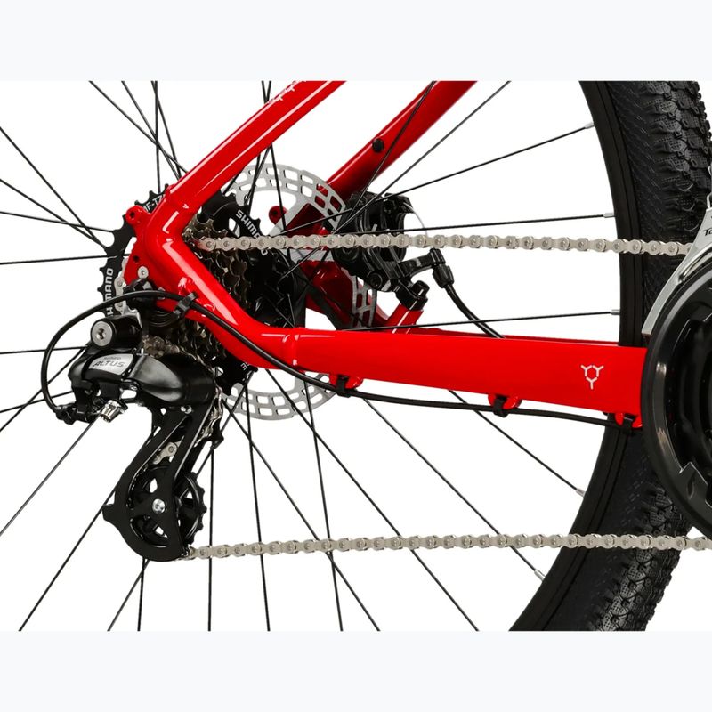 Rower górski KROSS Hexagon 2.0 27,5" czerwony/szary/połysk 8