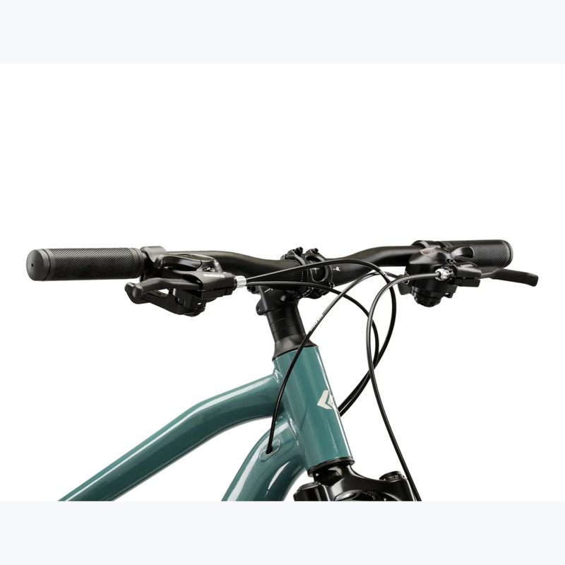 Rower górski KROSS Hexagon 2.0 27,5" zielony/srebrny/połysk 4