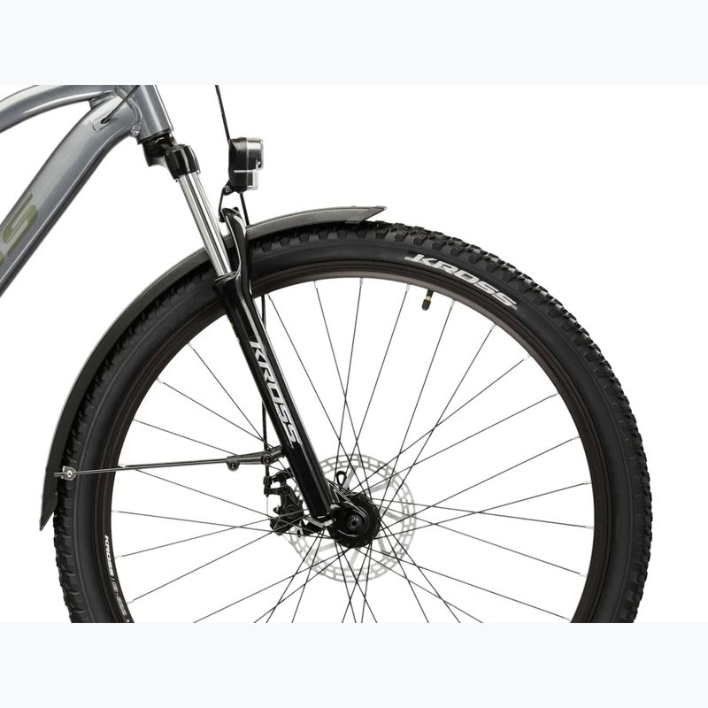 Rower górski KROSS Hexagon 2.0 EQ 29" szary/ciemnoszary/połysk 6
