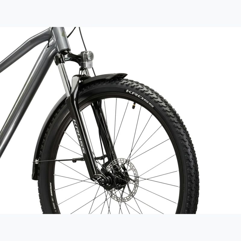 Rower górski KROSS Hexagon 2.0 EQ 27,5" szary/ciemnoszary/połysk 5