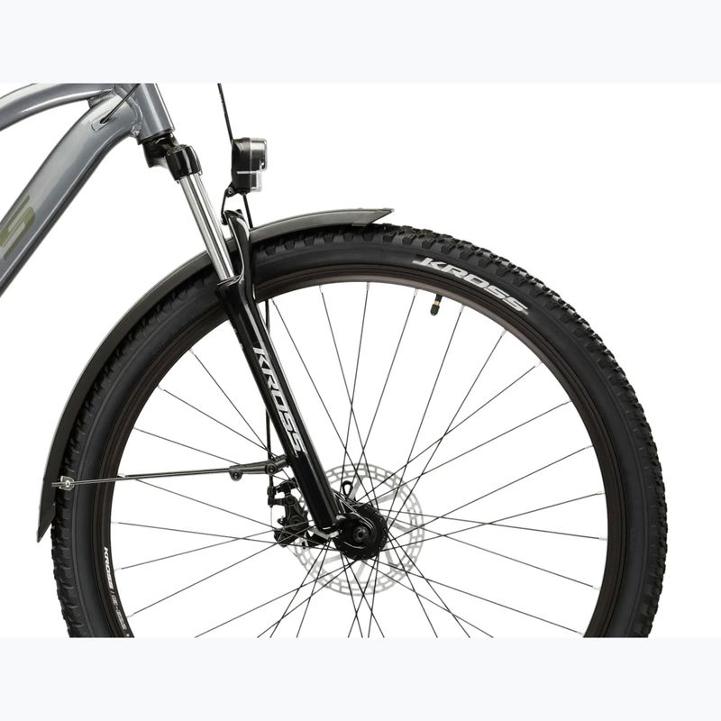 Rower górski KROSS Hexagon 2.0 EQ 27,5" szary/ciemnoszary/połysk 6