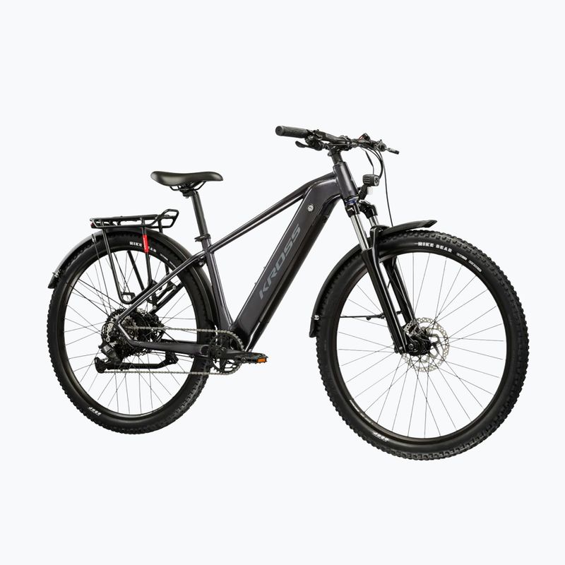Rower elektryczny KROSS Hexagon Boost 1.0 Eq el. grafitowy/grafitowy/połysk 2