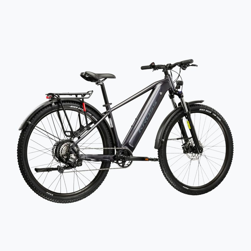 Rower elektryczny KROSS Hexagon Boost 1.0 Eq el. grafitowy/grafitowy/połysk 3