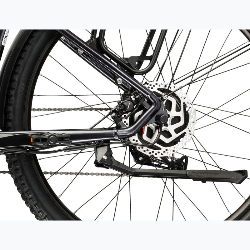 Rower elektryczny KROSS Hexagon Boost 1.0 Eq el. grafitowy/grafitowy/połysk 10