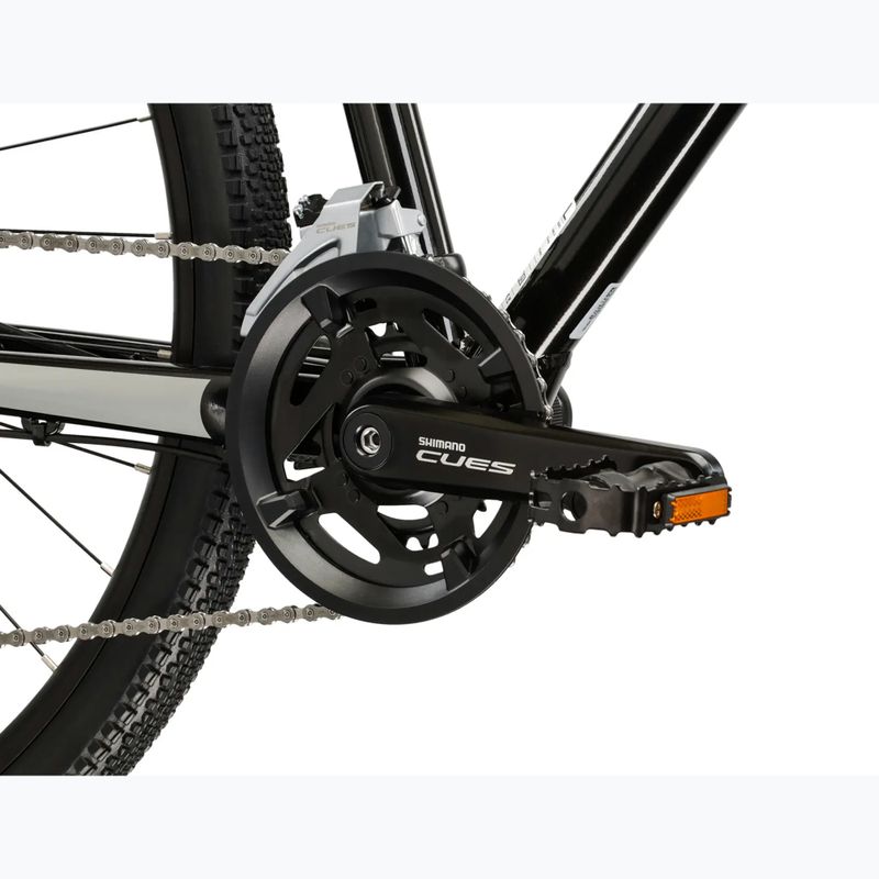 Rower crossowy KROSS Evado 7.0 czarny/srebrny/połysk 9