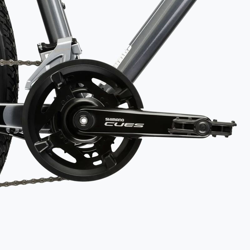 Rower crossowy KROSS Evado 5.0 szary/czarny/połysk 10