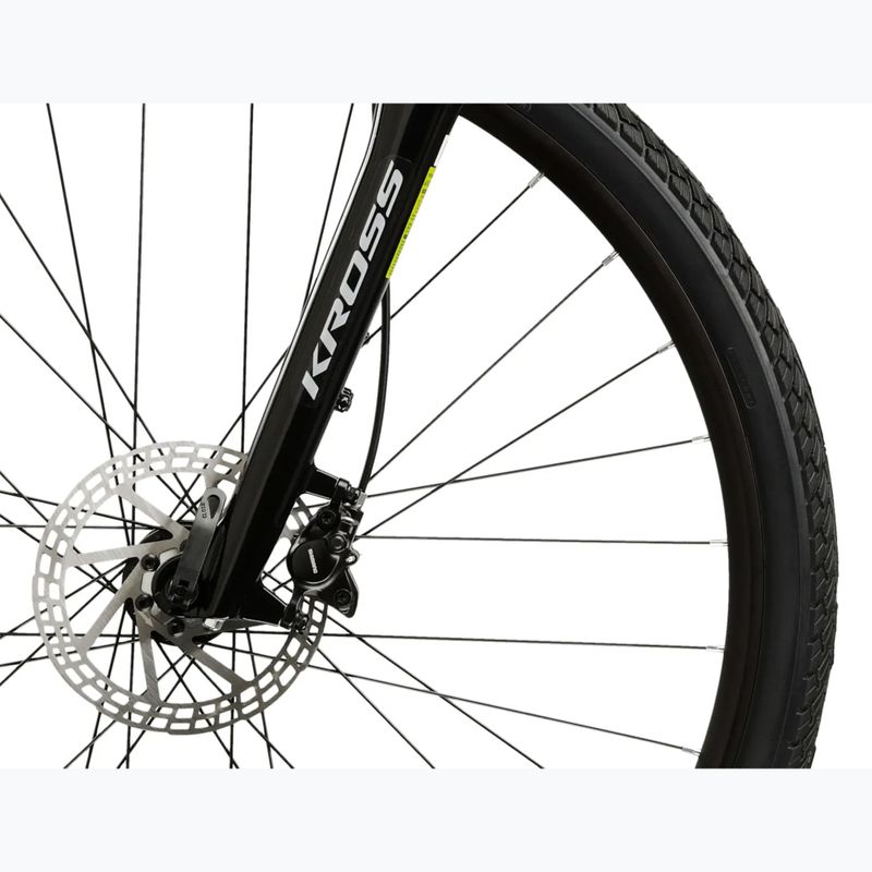 Rower crossowy KROSS Evado 4.0 bordowy/biały/połysk 6