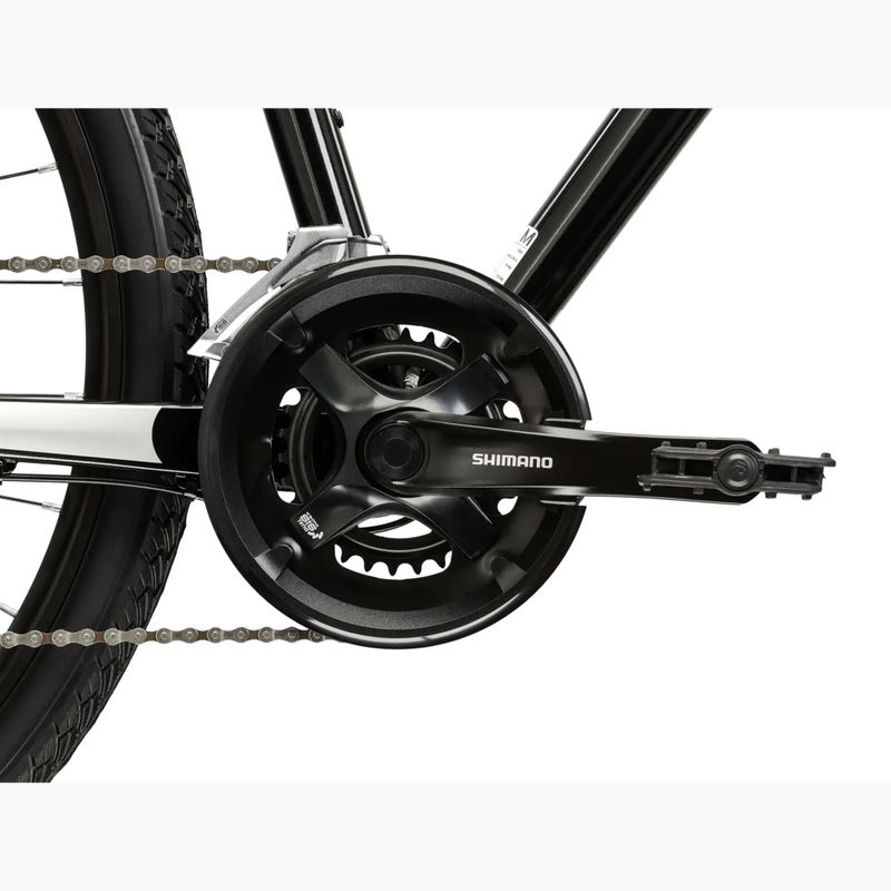 Rower crossowy KROSS Evado 4.0 czarny/srebrny/połysk 10