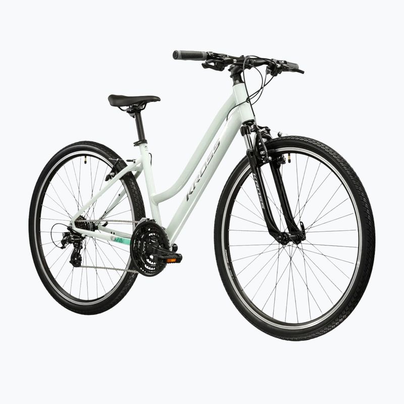 Rower crossowy damski KROSS Evado 2.0 W miętowy/czarny 2