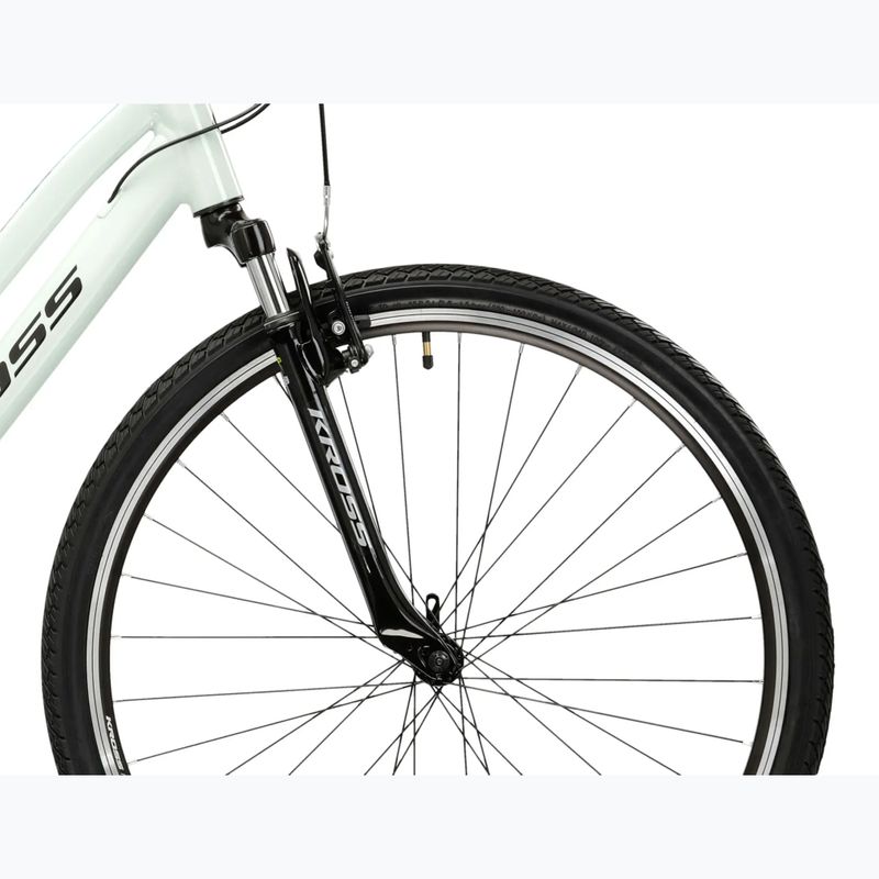 Rower crossowy damski KROSS Evado 2.0 W miętowy/czarny 6