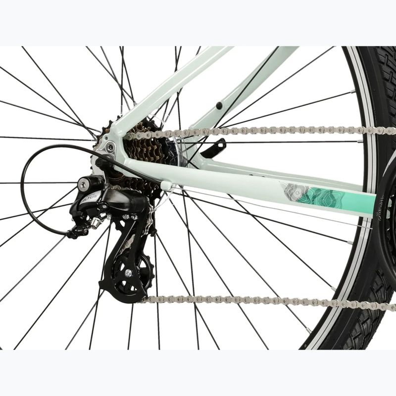 Rower crossowy damski KROSS Evado 2.0 W miętowy/czarny 7