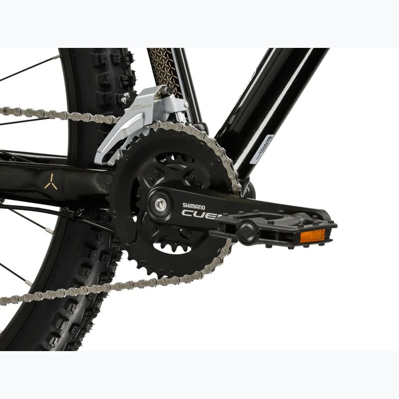 Rower górski damski KROSS Lea 5.0 27,5" czarny/złoty/połysk 8