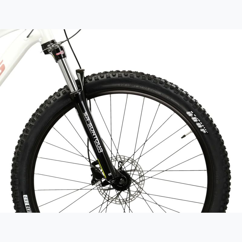 Rower górski damski KROSS Lea 5.0 27,5" biały/różowy/połysk 6