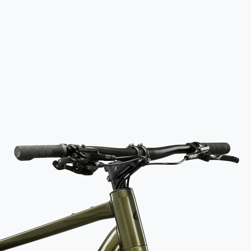 Rower gravelowy KROSS Esker 1.0 FL zielony/grafitowy/połysk 4