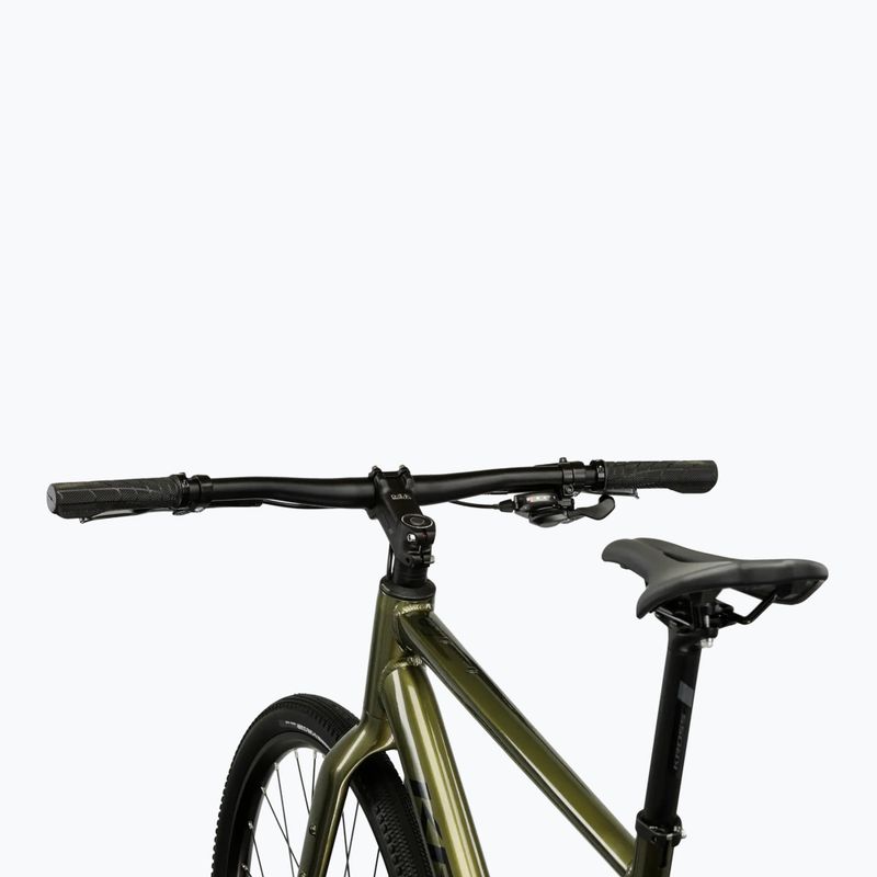 Rower gravelowy KROSS Esker 1.0 FL zielony/grafitowy/połysk 5