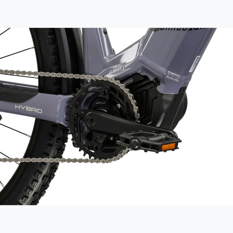 Rower elektryczny KROSS Influx Suv Hyb 1.0 820Wh LS szary/czarny/połysk 9