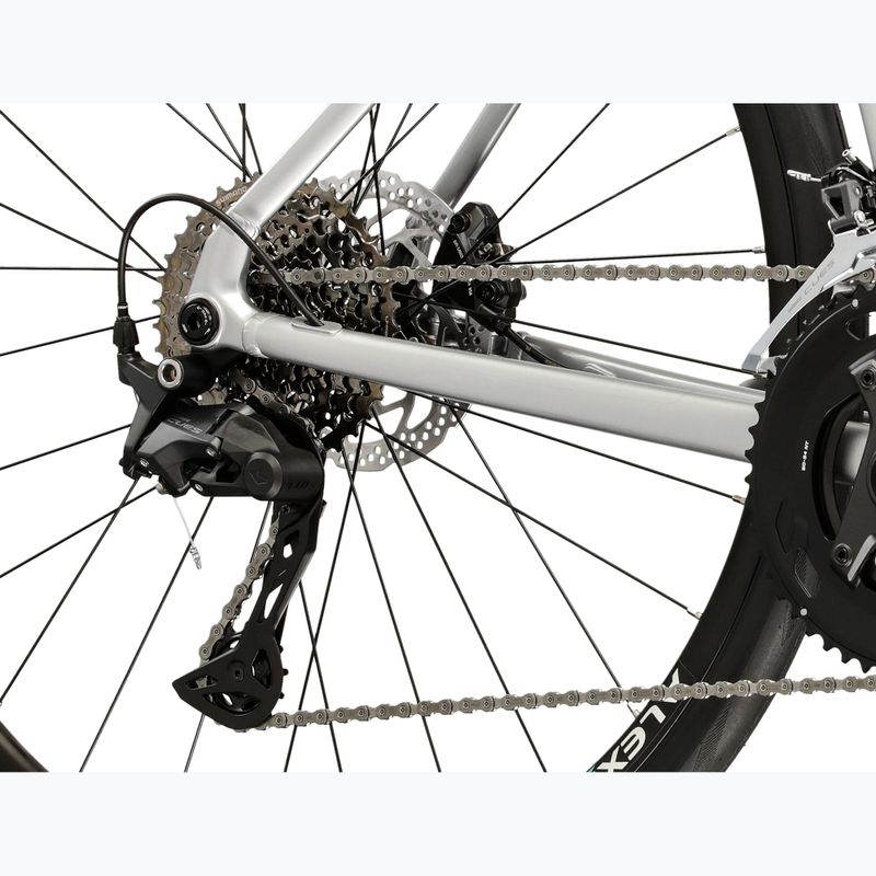 Rower szosowy KROSS Alta 2.0 srebrny/turkusowy/połysk 7