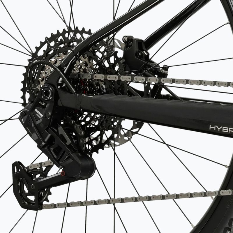 Rower elektryczny KROSS Influx Hyb 5.0 29 el. 800 Wh czarny/biały/połysk 7