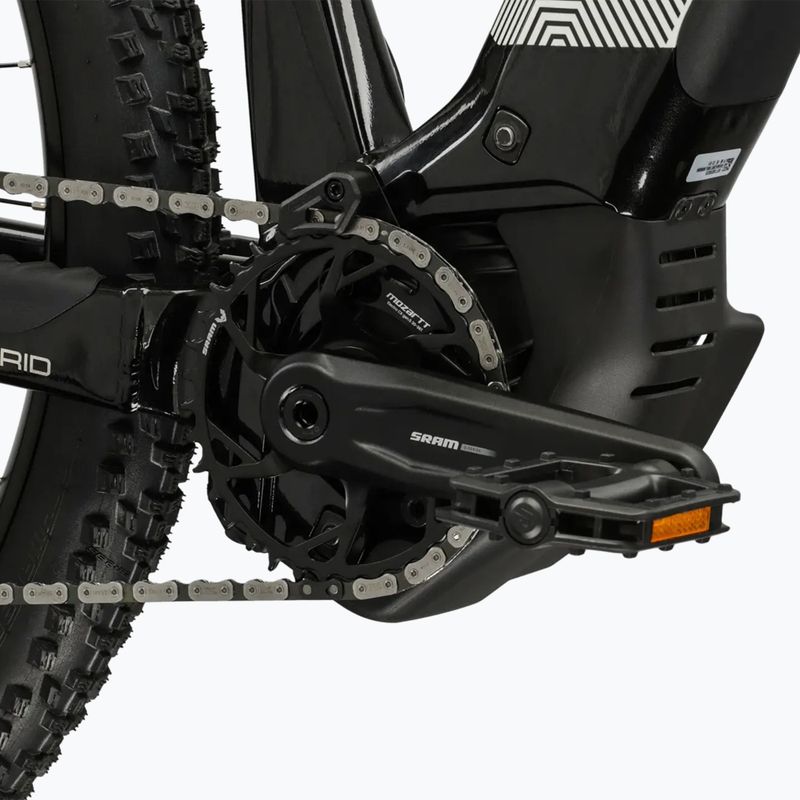 Rower elektryczny KROSS Influx Hyb 5.0 29 el. 800 Wh czarny/biały/połysk 8