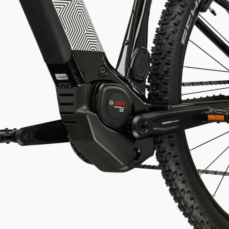 Rower elektryczny KROSS Influx Hyb 5.0 29 el. 800 Wh czarny/biały/połysk 9