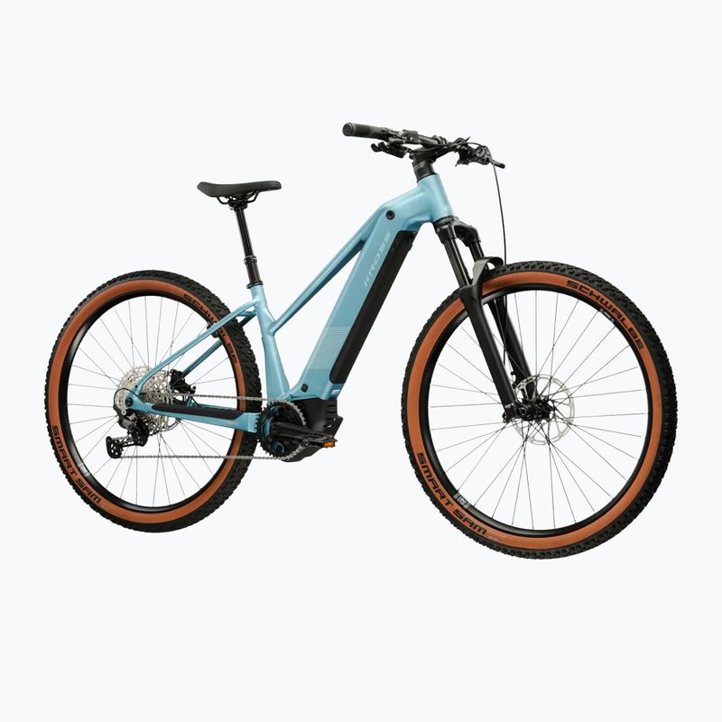 Rower elektryczny damski KROSS Influx Hyb 4.0 W 29 el. 800 Wh niebieski/błękitny/matowy 2