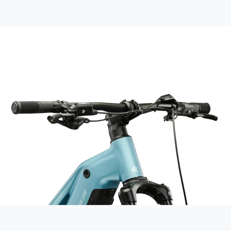 Rower elektryczny damski KROSS Influx Hyb 4.0 W 29 el. 800 Wh niebieski/błękitny/matowy 4