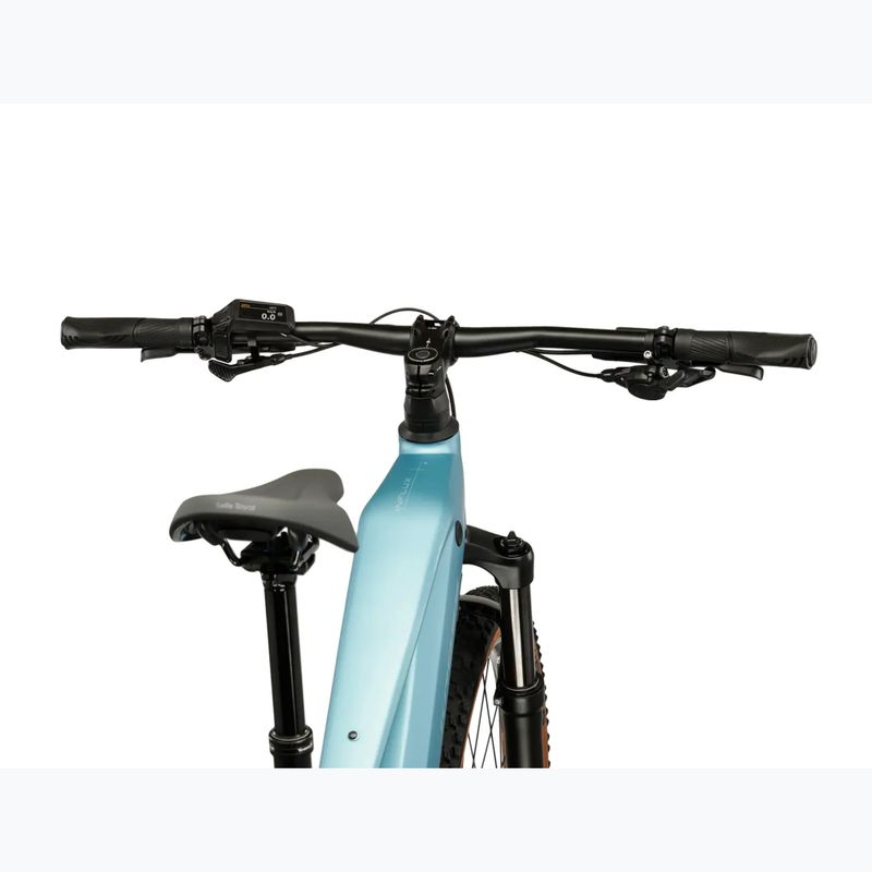 Rower elektryczny damski KROSS Influx Hyb 4.0 W 29 el. 800 Wh niebieski/błękitny/matowy 5
