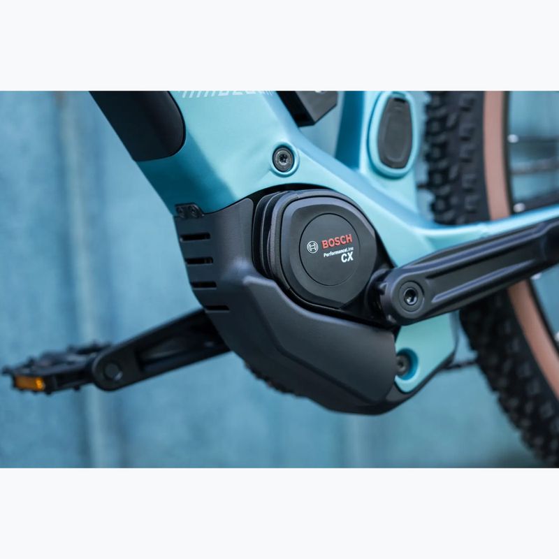 Rower elektryczny damski KROSS Influx Hyb 4.0 W 29 el. 800 Wh niebieski/błękitny/matowy 16