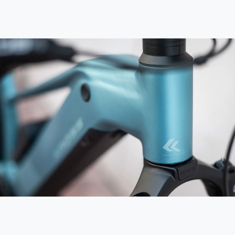 Rower elektryczny damski KROSS Influx Hyb 4.0 W 29 el. 800 Wh niebieski/błękitny/matowy 17