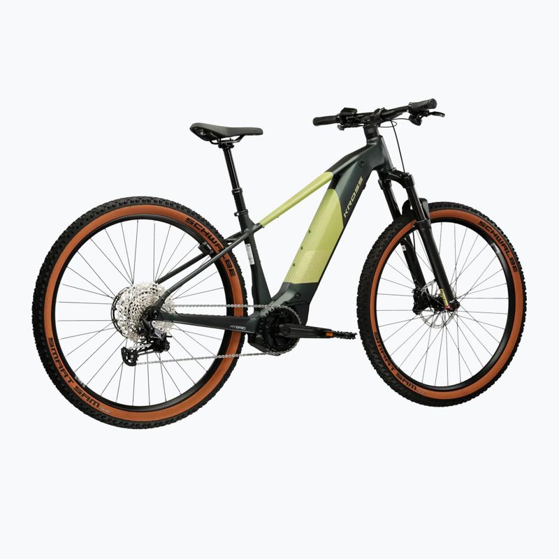 Rower elektryczny KROSS Influx Hyb 4.0 29 el. 800 Mh zielony/khaki/matowy 3
