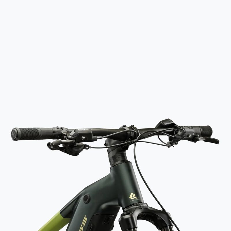 Rower elektryczny KROSS Influx Hyb 4.0 29 el. 800 Mh zielony/khaki/matowy 4