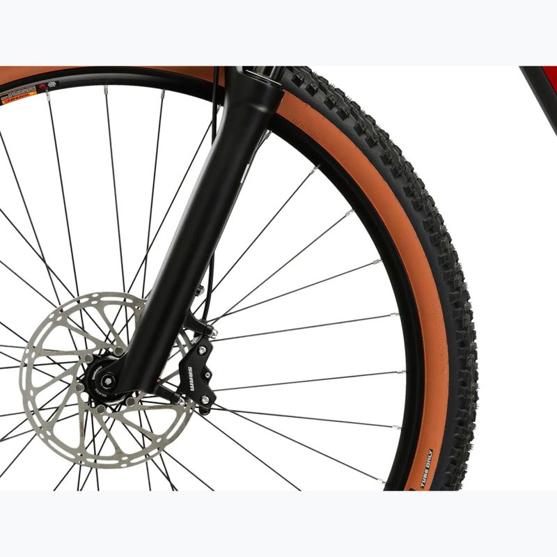Rower elektryczny damski KROSS Influx Hyb 4.0 W 27.5 el. 800 Wh rubinowy/bordowy/połysk 7