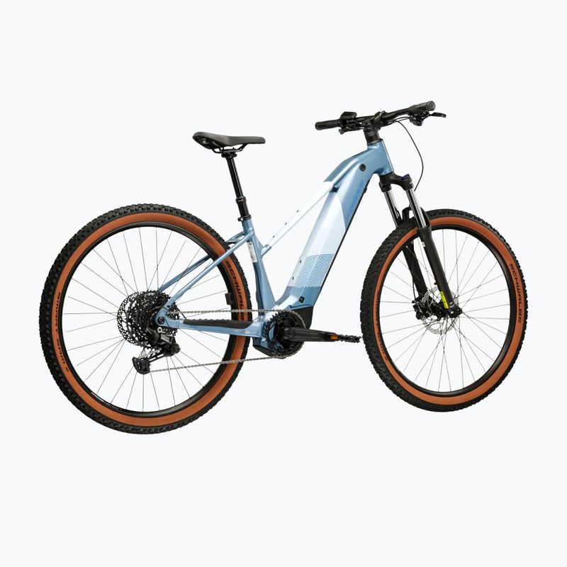 Rower elektryczny damski KROSS Influx Hyb 3.0 29 el. 800 Wh niebieski/błękitny/połysk 3