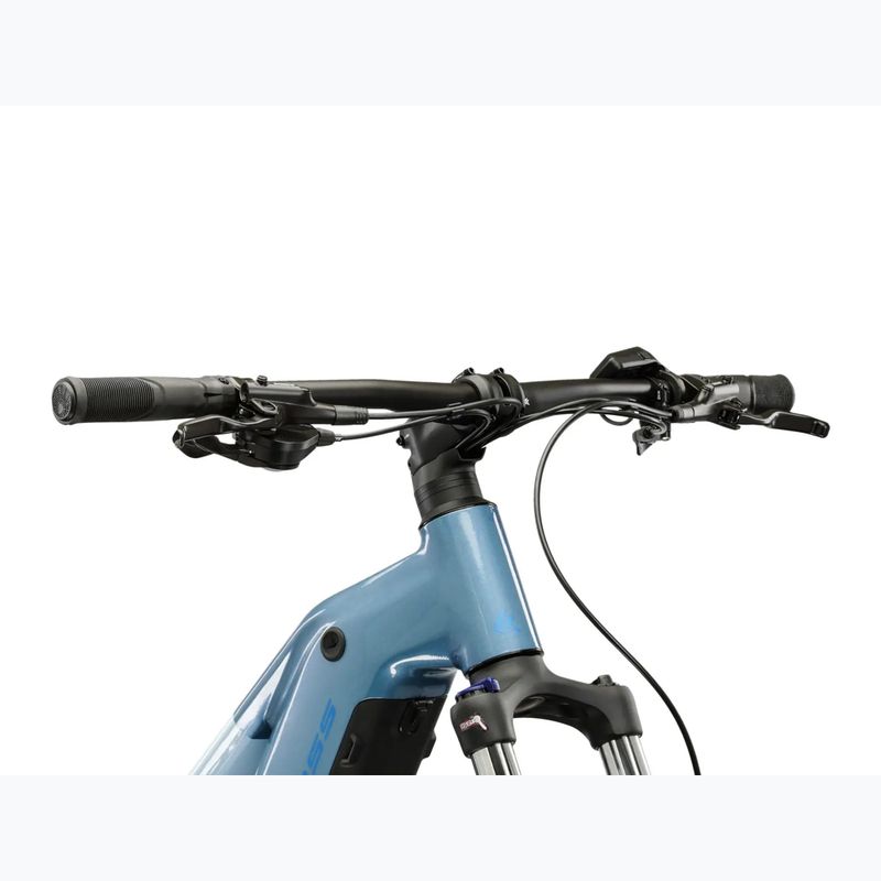 Rower elektryczny damski KROSS Influx Hyb 3.0 29 el. 800 Wh niebieski/błękitny/połysk 4